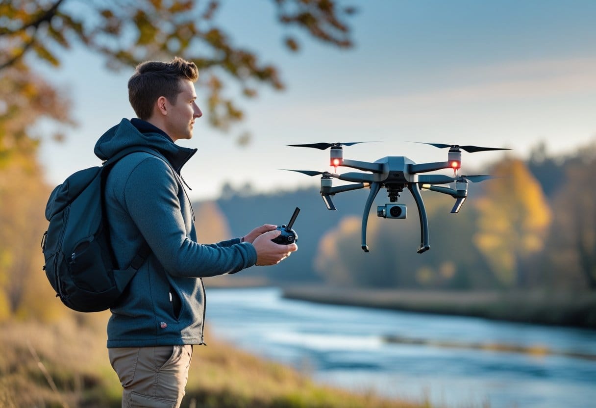 Hvordan du kan bruge en drone med kamera til at fange tidens gang
